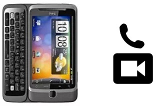 Making video calls with a HTC Desire Z