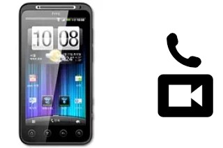 Making video calls with a HTC Evo 4G+