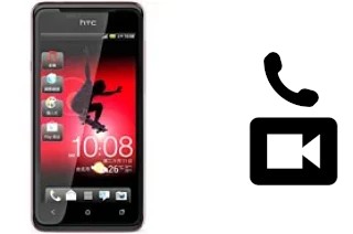 Making video calls with a HTC J