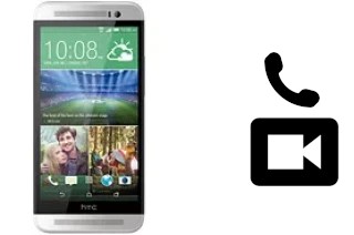 Making video calls with a HTC One (E8)