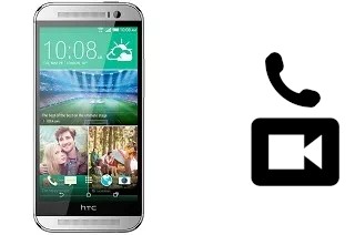 Making video calls with a HTC One (M8) dual sim