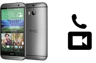 Making video calls with a HTC One M8s