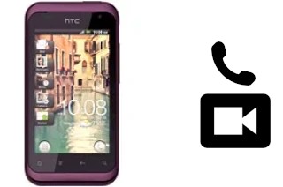 Making video calls with a HTC Rhyme