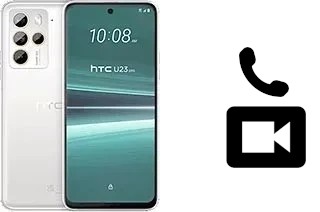 Making video calls with a HTC U23 Pro