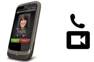 Making video calls with a HTC Wildfire