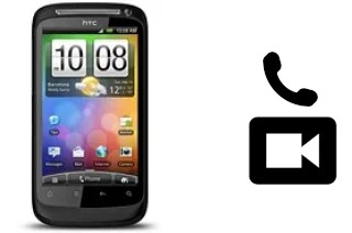 Making video calls with a HTC Desire S