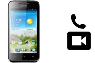 Making video calls with a Huawei Ascend G330D U8825D