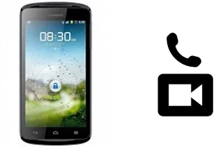 Making video calls with a Huawei Ascend G500