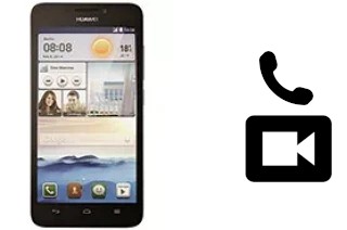 Making video calls with a Huawei Ascend G630