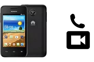 Making video calls with a Huawei Ascend Y221