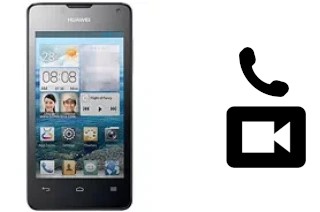 Making video calls with a Huawei Ascend Y300