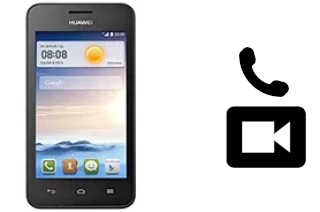 Making video calls with a Huawei Ascend Y330