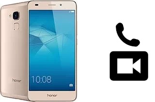 Making video calls with a Huawei Honor 5c