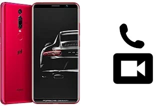 Making video calls with a Huawei Mate RS Porsche Design