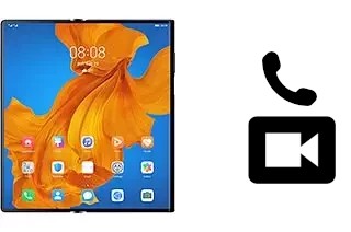 Making video calls with a Huawei Mate Xs