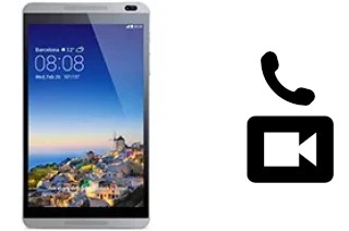 Making video calls with a Huawei MediaPad M1