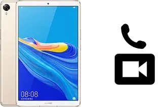 Making video calls with a Huawei MediaPad M6 8.4