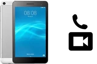 Making video calls with a Huawei MediaPad T2 7.0