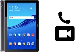 Making video calls with a Huawei MediaPad T5