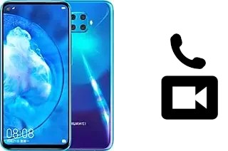 Making video calls with a Huawei nova 5z