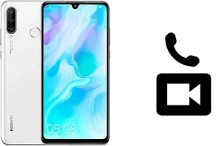 Making video calls with a Huawei P30 lite