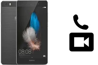 Making video calls with a Huawei P8lite