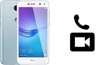 Making video calls with a Huawei Y5 (2017)