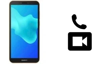 Making video calls with a Huawei Y5 Neo