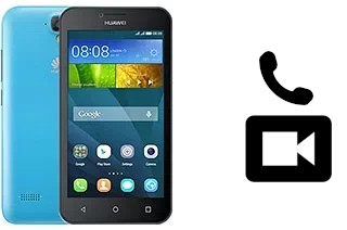 Making video calls with a Huawei Y560