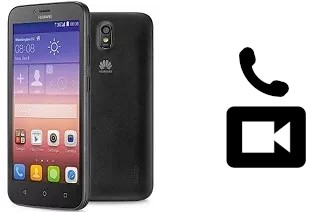 Making video calls with a Huawei Y625