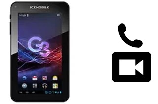 Making video calls with an Icemobile G3