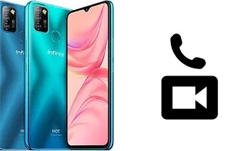 Making video calls with an Infinix Hot 10 Lite