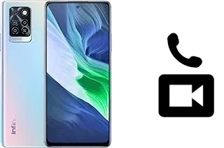 Making video calls with an Infinix Note 10 Pro