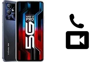 Making video calls with an Infinix Note 12 Pro 5G