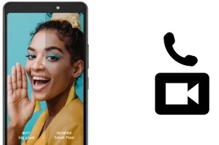 Making video calls with an itel A55