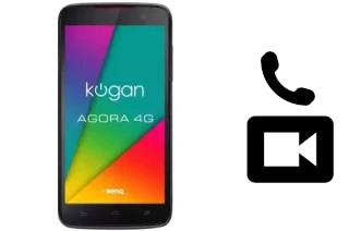 Making video calls with a Kogan Agora 4G Plus