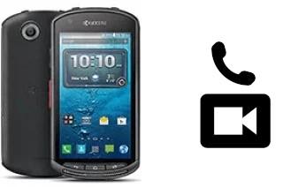 Making video calls with a Kyocera DuraForce