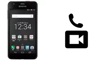 Making video calls with a Kyocera S301