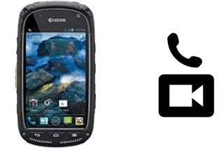 Making video calls with a Kyocera Torque E6710