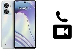 Making video calls with a Lava Blaze Pro 5G