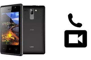 Making video calls with a Lava Iris 325 Style