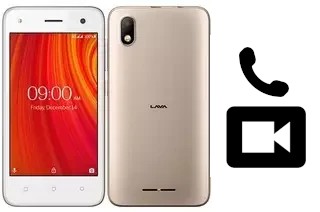 Making video calls with a Lava Z40