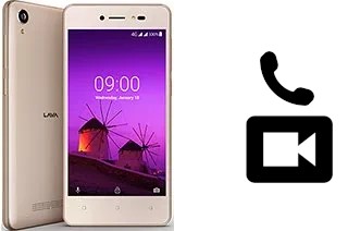 Making video calls with a Lava Z50