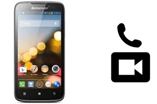 Making video calls with a Lenovo A516