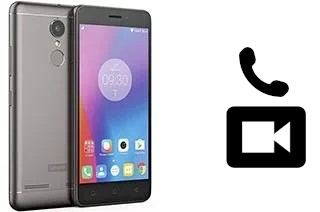 Making video calls with a Lenovo K6 Power