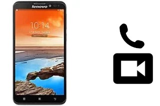 Making video calls with a Lenovo S939