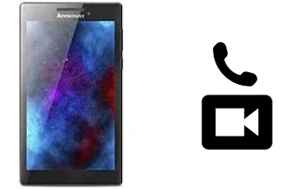 Making video calls with a Lenovo Tab 2 A7-30