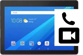 Making video calls with a Lenovo Tab E10