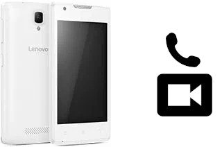 Making video calls with a Lenovo Vibe A