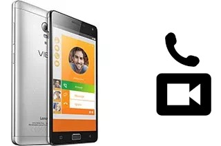 Making video calls with a Lenovo Vibe P1